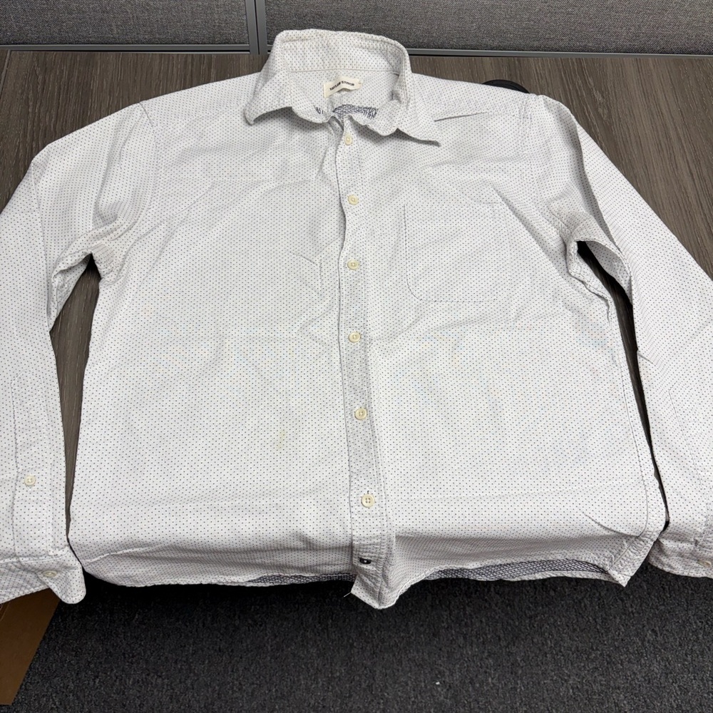 The Jack in White Jacquard Dot